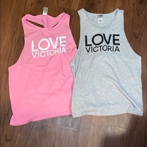 Victoria’s Secret Twist Back Tank Bundle